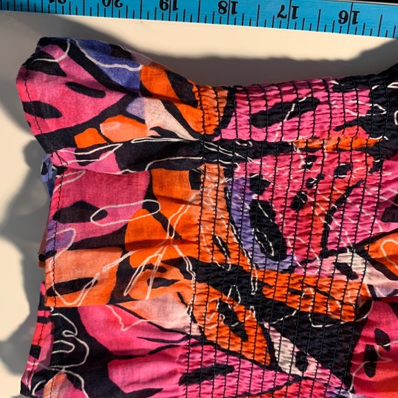 Tommy Hilfiger – Floral Print Short Sleeve Top - Medium - Picture 4 of 5